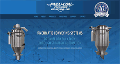 Desktop Screenshot of pneumaticconveyingsolutions.com